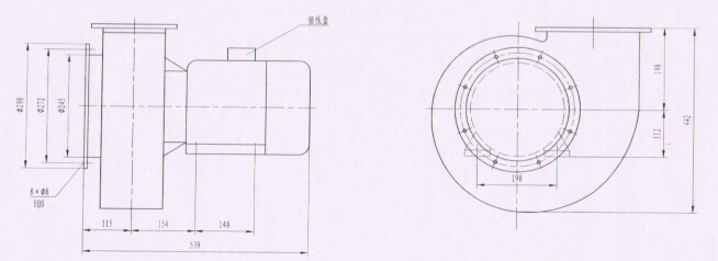 CQ20離心風機